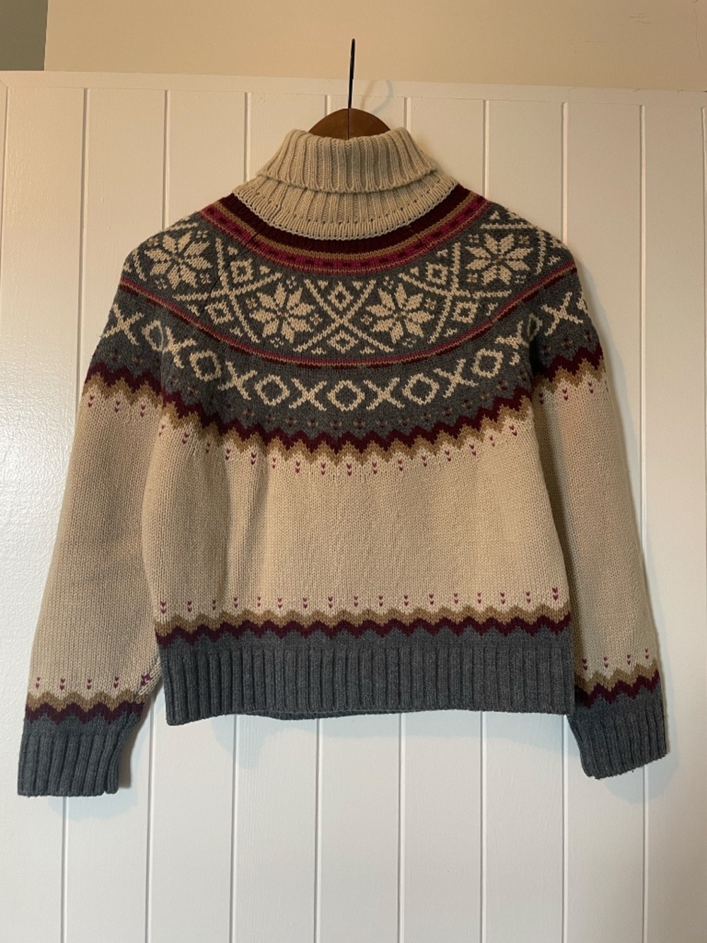 Vintage '90s Italian wool-blend sweater - XOXO - size S - Picture 3 of 11